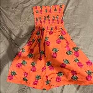 Summer Strapless Summer Dress